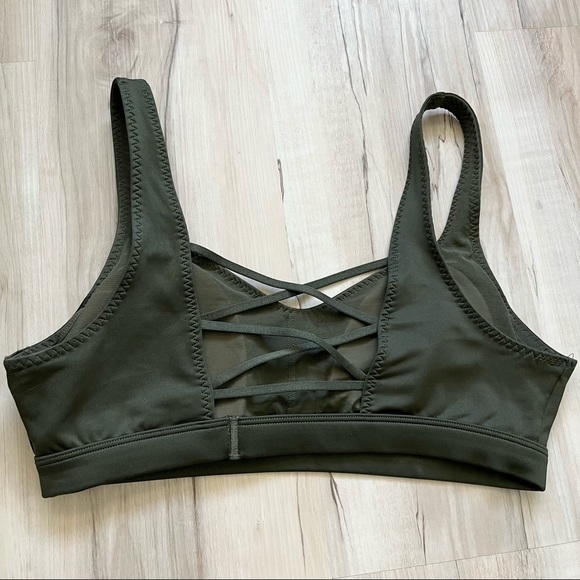 Victoria’s secret Olive Green Sports Bra - Picture 2 of 3